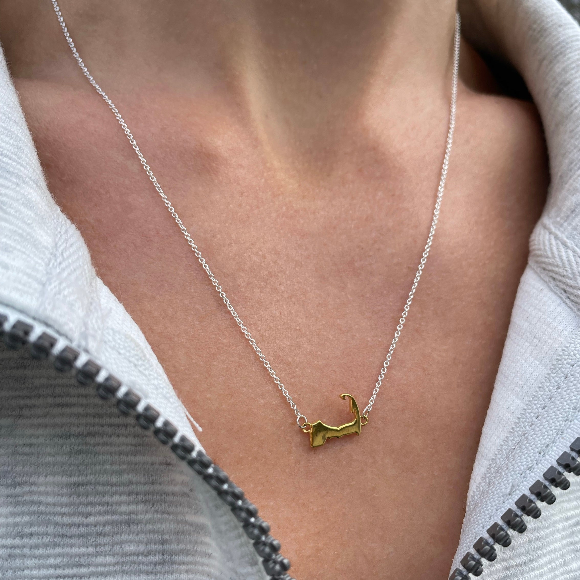 Two-Toned Cape Cod Necklace